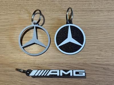 Mercedes keychain - AMG keychain