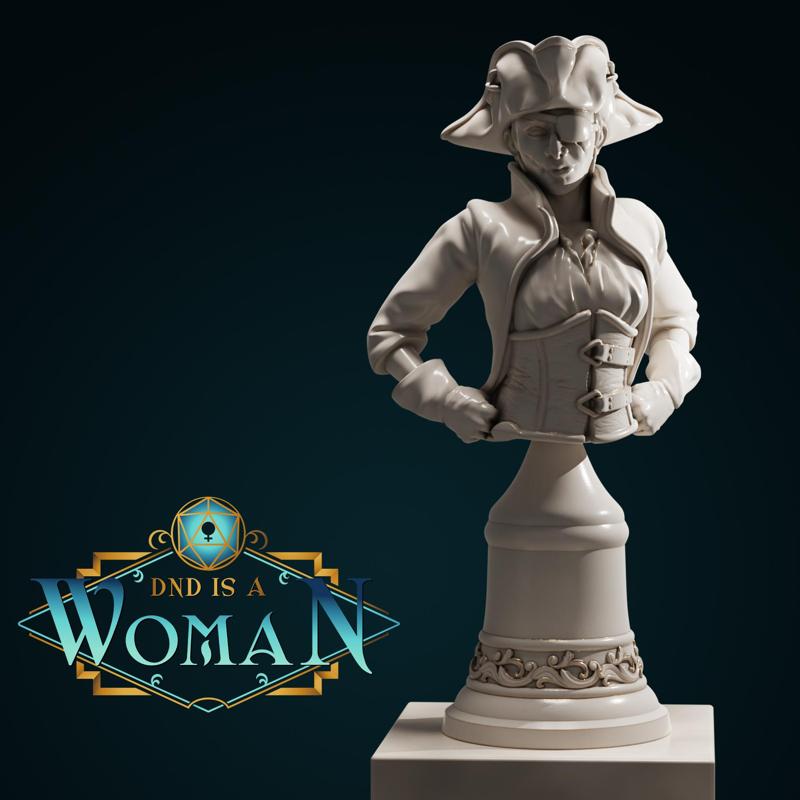 Human Fighter - Celia - Bust