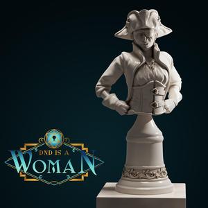 Human Fighter - Celia - Bust