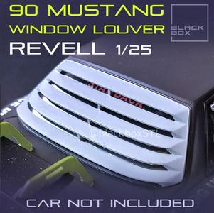 Window LOUVER FOR 90 Mustang  Revell 1/25th Modelkit