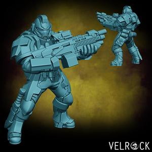 Male Tempest Guardsmen Knight 2 (PRESUPPORTED)