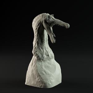Baryonix bust - pre supported