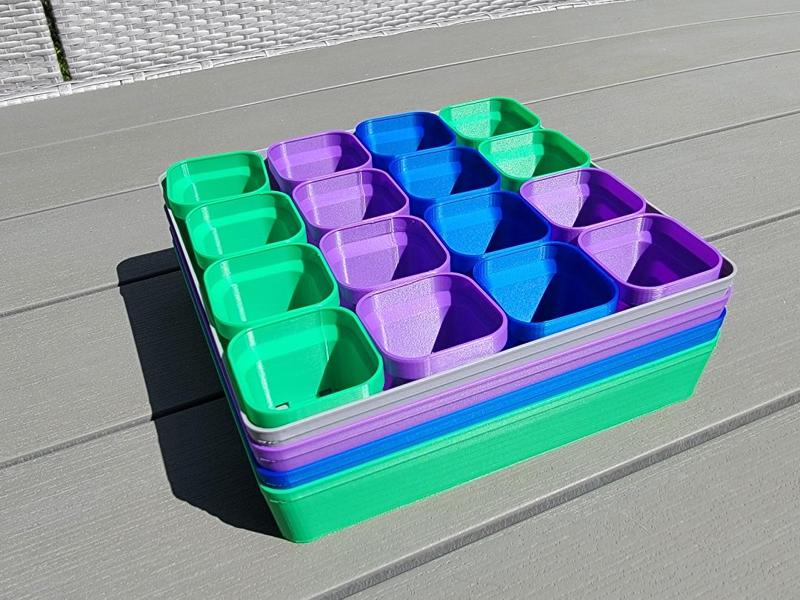 4x4 Seed Starter Kit - Filament Efficient Version