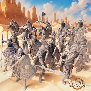 Easterner Warband - Presupported