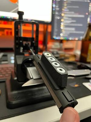Angle cube holder for Work Sharp Precision Adjust   