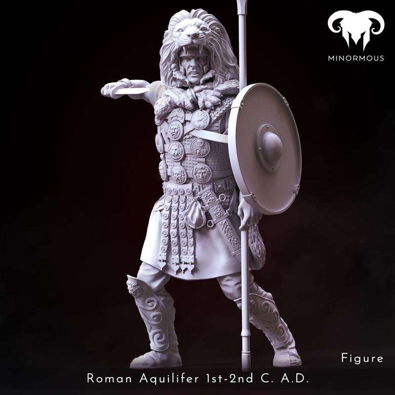 Figure - Roman Aquilifer 1st-2nd C. A.D. The Last Stand!