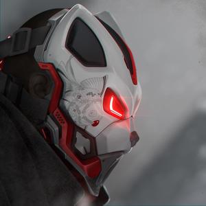 EVO CAT- cosplay sci-fi mask - DIGITAL STL FILE for 3D-PRINTING