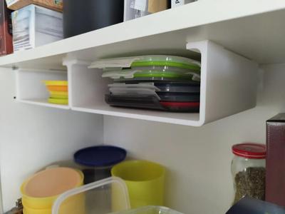 Hanging Shelf 21x21cm - no drilling   