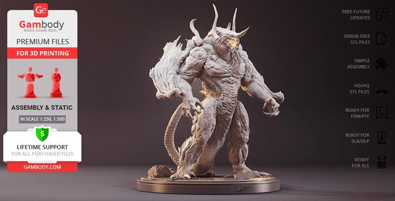 Bagan Alternative 3D Printing Figurine | Assembly