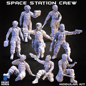 Space Station Crew (modular) - In Orbit Collection