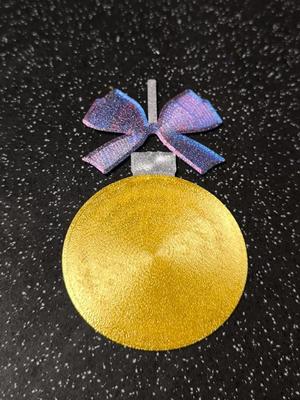 Christmas ornament. A ball. Wall decoration   