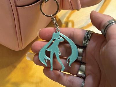 Miku Keychain