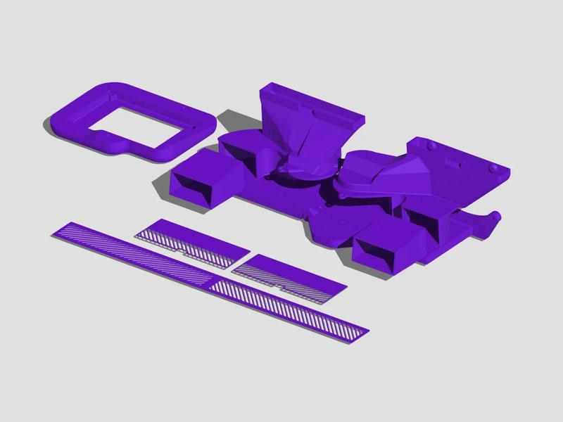 K2 Plus CFS Mod - Heated Chamber - Space Pi Double   