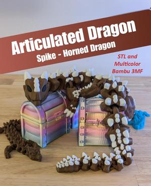 Articulated Dragon - Spike Horned Dragon