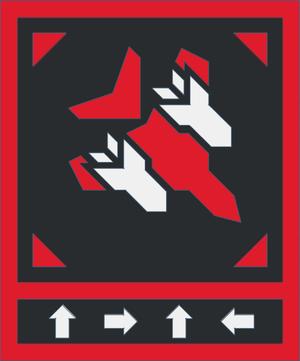 Helldivers 2 Stratagem Plaque (Eagle 110mm Rocket Pods)