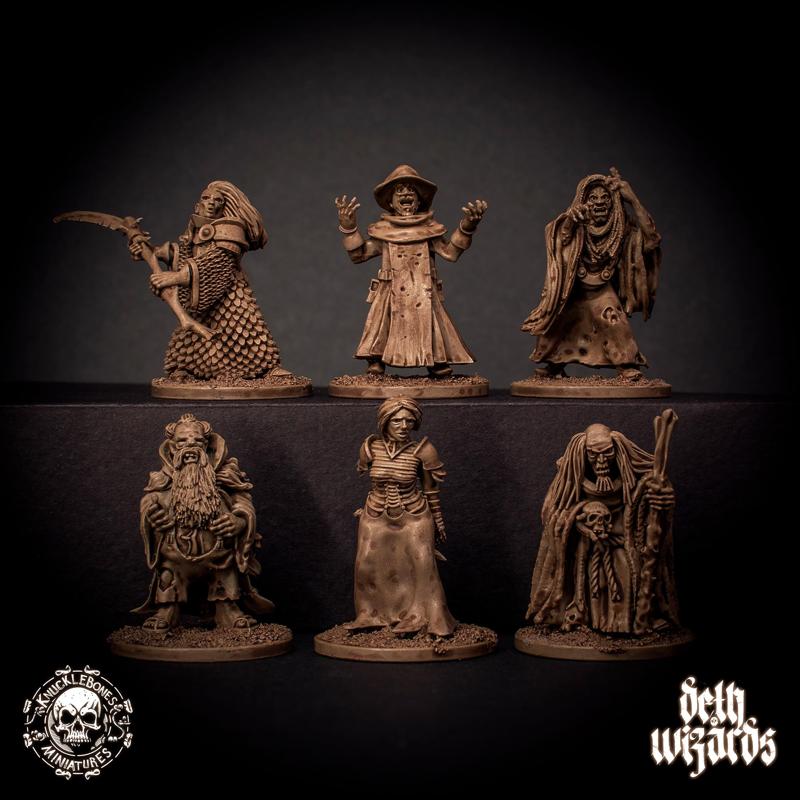 Character Set - Deth Wizards Game