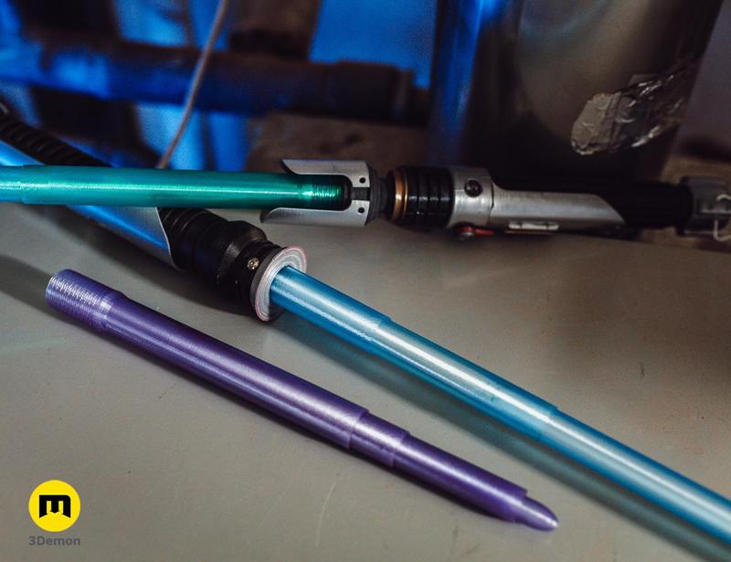 Retractable Lightsaber Blade
