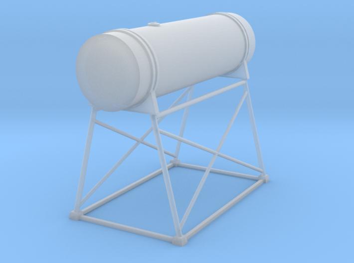 N Scale - Elevated 9' diameter x25' long Fuel Tank
