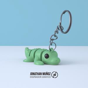 Croki – Articulated Crocodile Keychain