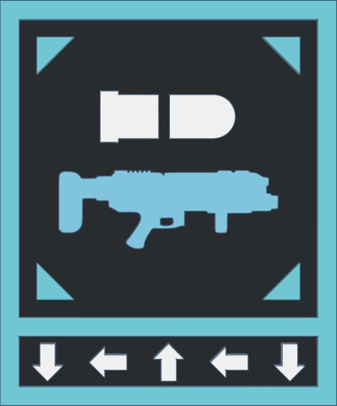 Helldivers 2 Stratagem Plaque (Grenade Launcher)