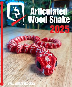  Articulated Wood Snake 2025