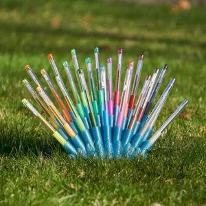Peacock Gel Pen Stand