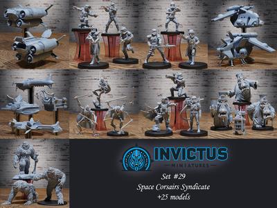 Space Corsairs Syndicate Set / Star Clones Encounter / Galactic Wars Collection / Pre-Supported