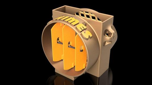 Desk Fan Using 120mm x 120mm x 38mm 12V Fan