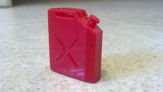 1/10th scale gas can