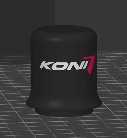 Steeda Mount+Koni Yellow Protective Cover (Mustang S550)