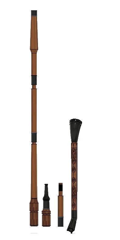 Bulgarian Bagpipes - Kaba Gaida in E, Experimental   