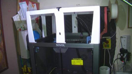 SOVOL SV08 High Riser Top Hat 240mm high   