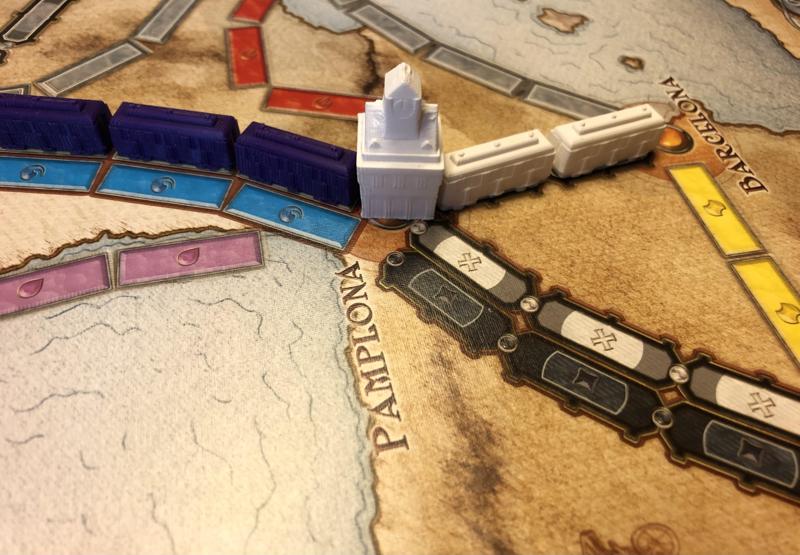 Ticket to Ride Play Pieces
