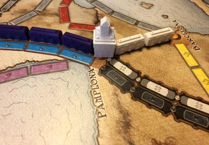 Ticket to Ride Play Pieces