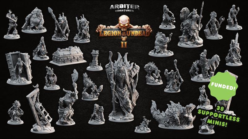 Arbiter Miniatures Kickstarter 5: Legion of the Dead, Part 2