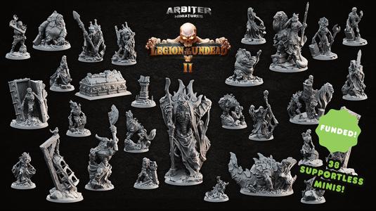 Arbiter Miniatures Kickstarter 5: Legion of the Dead, Part 2