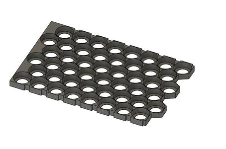 16s6p Cellholder for EVE 40P in Ninebot MAX G30 0.2mm/0.4mm Nozzle PETG