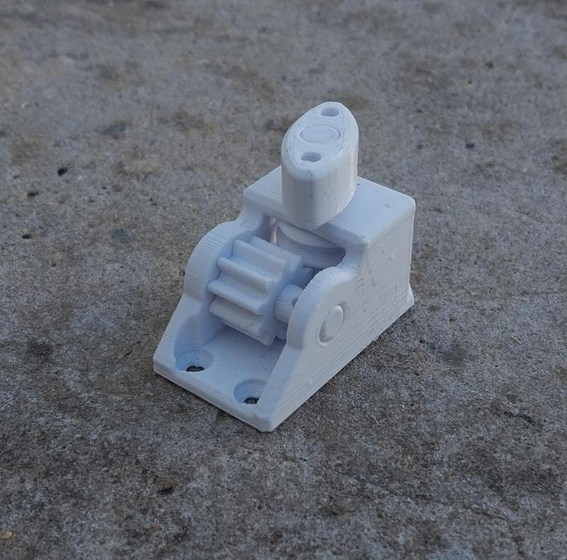 Tuning Peg Using Worm Gear for Stringed Instruments