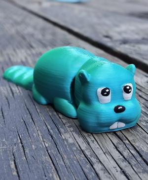 Beaver (With and Without Keychain option)