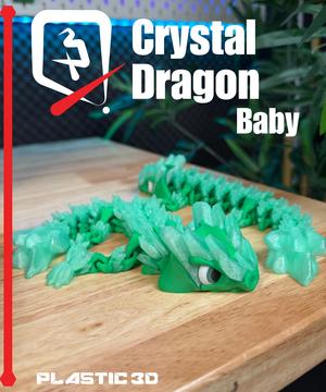Baby Articulated Crystal Dragon