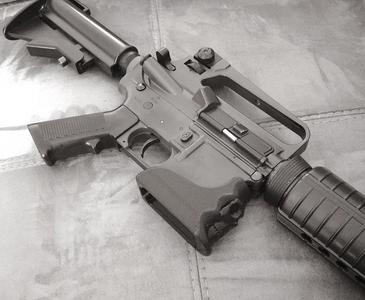 Mag Well Grip Skull
