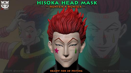 Hisoka Head Wearable Cosplay - Hunter X Hunter Anime