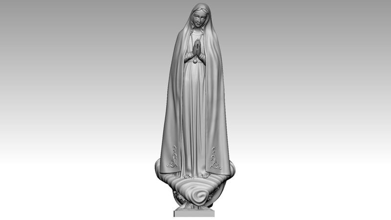 Virgin Mary appears at Fatima - Queen of Peace