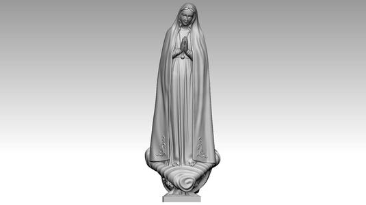 Virgin Mary appears at Fatima - Queen of Peace