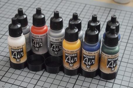 Vallejo 17ml Airbrush Color Holder