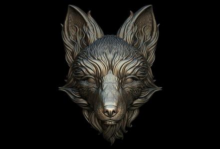 Fox  Head - 2 Versions