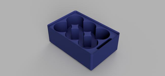 Gridfinity Ritza Tiger Thread Spool Holder