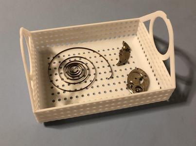 Ultrasonic Cleaner - Parts Basket. Watch Repair Tool.