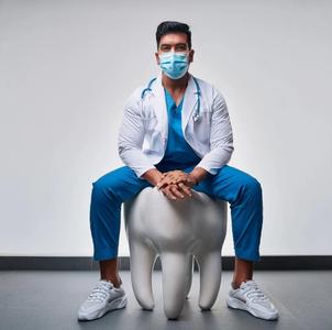 Dentist Character Man   