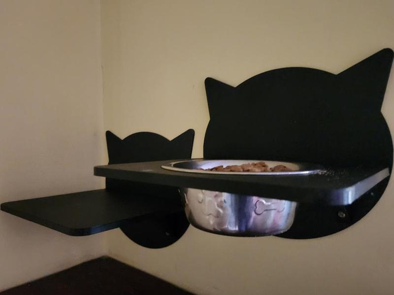 Cat Shelf With/Without bowl holder